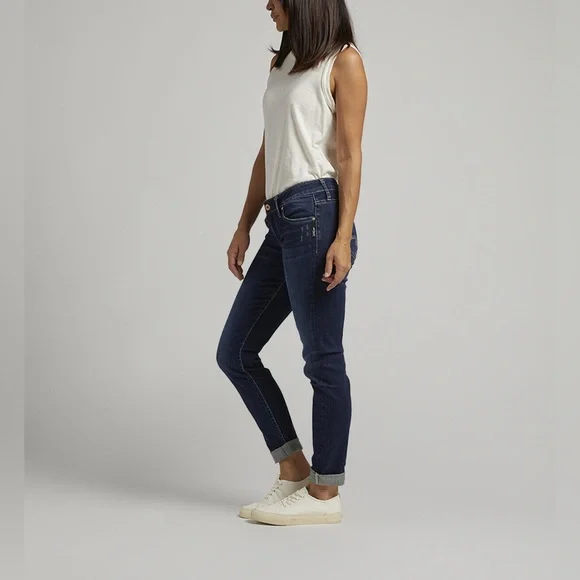 Silver jeans boyfriend size 28 - Picture 3 of 6